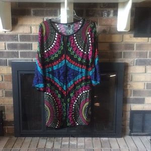 Ella moss printed dress